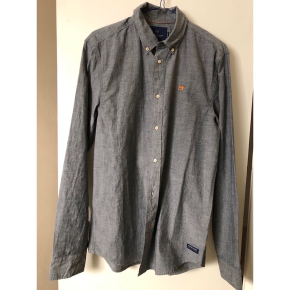 Scotch & Soda Relaxed Fit Shirt size S - Picture 2 of 5